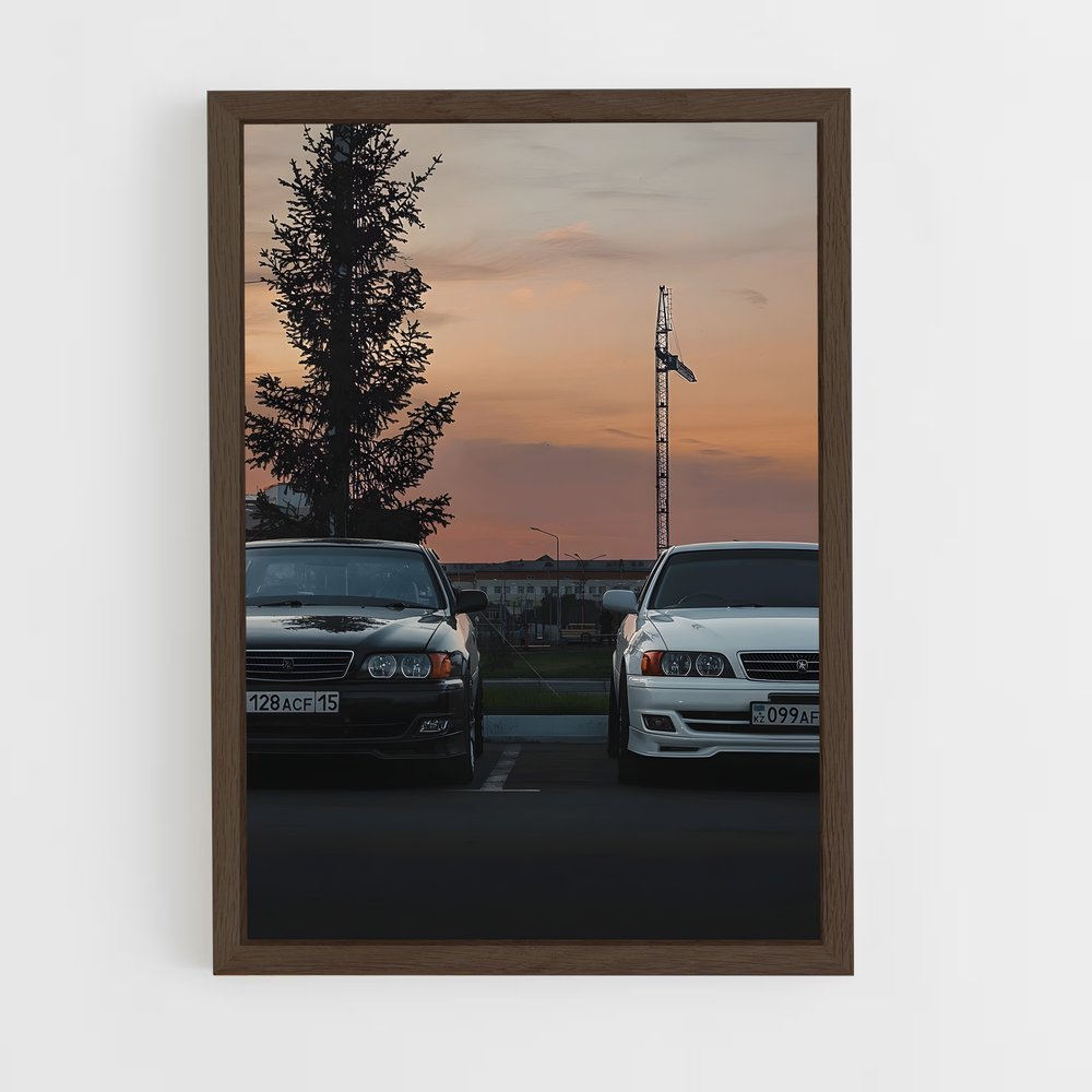 Poster Sunset Drift – affiche Toyota (vue 5)